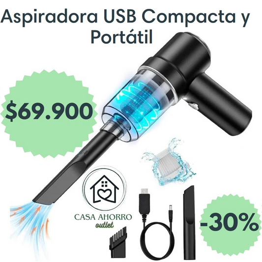 🧹 Aspiradora USB Compacta y Portátil 🏠
