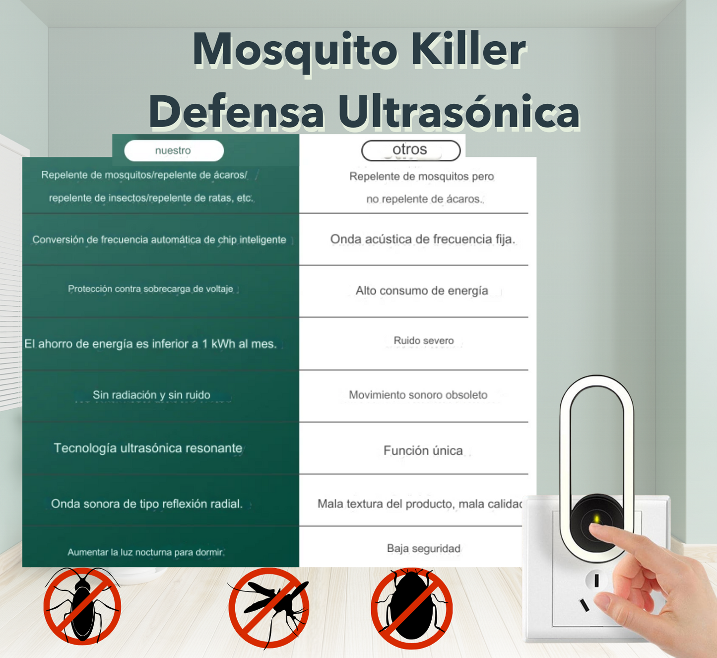 Mosquito Killer: Defensa Ultrasónica